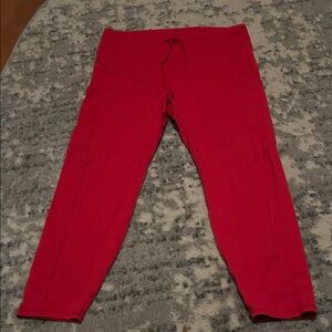 ZYIA Red Leggings